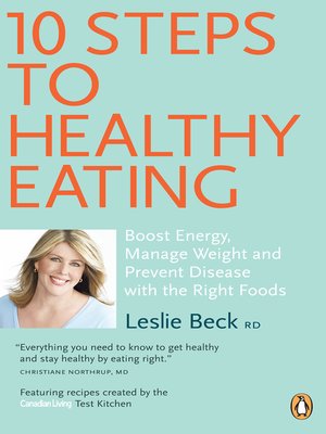 cover image of 10 Steps to Healthy Eating